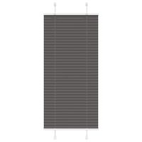 Roleta plisowana czarna 55x100 cm Szerokość tkaniny 54,4cm