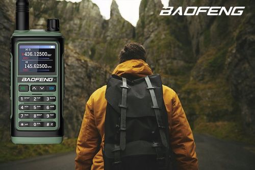 Krótkofalówka Radiotelefon Baofeng UV-17E Walkie Talkie PMR VHF UHF USB-C na Arena.pl