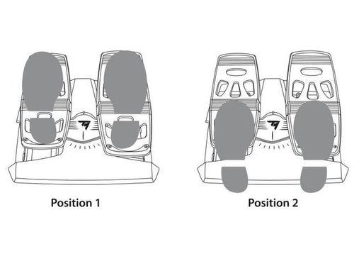 PEDAŁY SAMOLOTOWE THRUSTMASTER T.FLIGHT RUDDER PEDALS na Arena.pl
