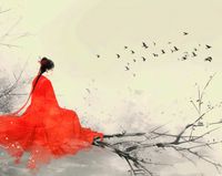 Plakat 76x60,5cm Diva Na Gałęzi