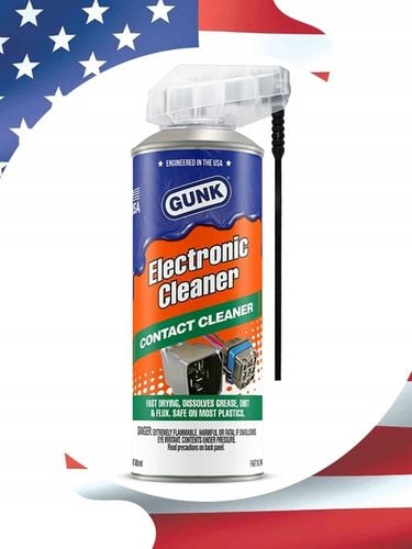 PREPARAT DO CZYSZCZENIA STYKÓW ELEKTRYCZNYCH GUNK SPRAY 400 ml na Arena.pl