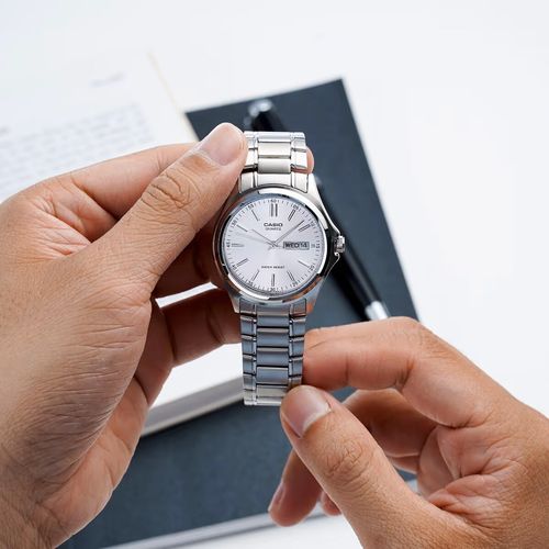 ZEGAREK MĘSKI CASIO MTP-1239D-7ADF - MULTIDATA (zd040a) + BOX na Arena.pl