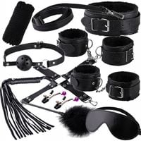 12 ELEMENTOWY ZESTAW BDSM Super Wytrzymały JAKOŚĆ