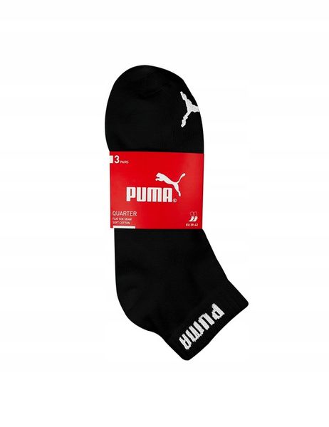 SKARPETY PUMA BASIC QUARTER BAWEŁNIANE 3 PARY r. 39-42 zdjęcie 4