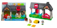Fisher-Price. Little People. Stajnia przyjazne koniki. Zestaw z dźwiękami