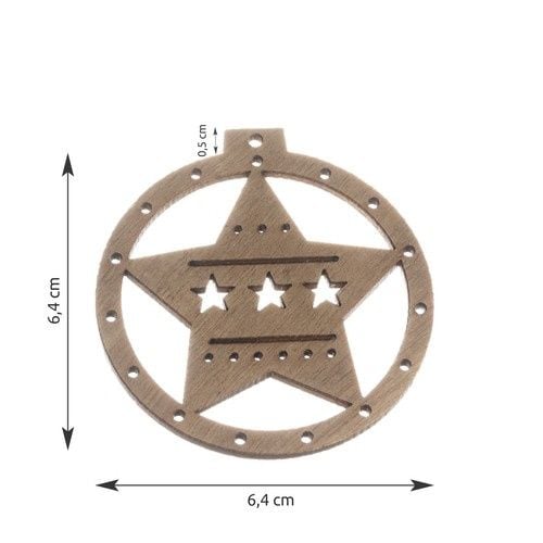 Bombki Drewniane - 10 Szt na Arena.pl