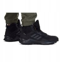 Buty trekkingowe adidas czarne wodoodporne wysokie r. 46 2/3