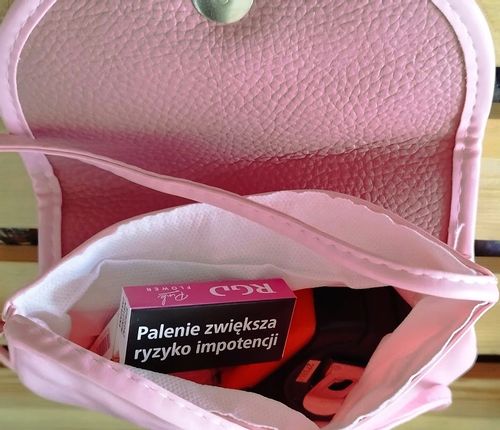 Torebka listonoszka skóra ekologiczna PINK na Arena.pl