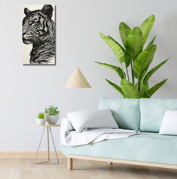 Obraz 30x60cm Tygrysi Gwizd zdjęcie 2