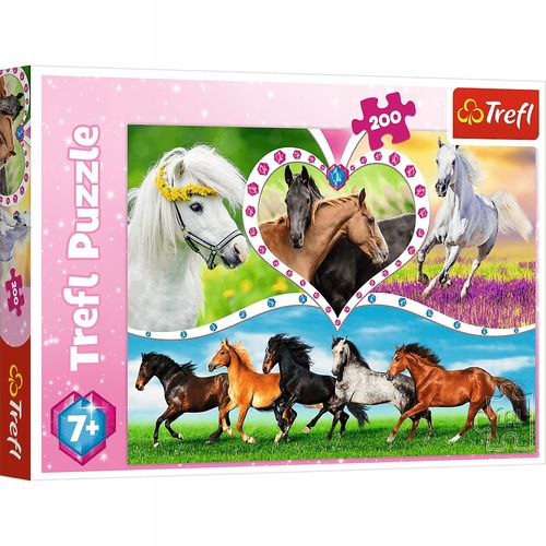 Puzzle 200 Piękne Konie 13248 na Arena.pl
