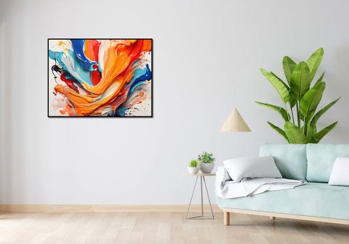 Plakat 100x75cm Taneczne Fale na Arena.pl