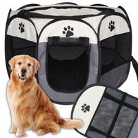 SKŁADANY LEKKI KOJEC LEGOWISKO DLA PSA KOTA KLATKA DUŻY DO DOMU 80 CM XL