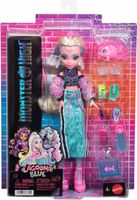 LALKA MONSTER HIGH LAGOONA BLUE + zwierzątko rybka Pirania Neptuna