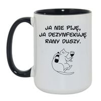 Duży Biało-Czarny 450 ml