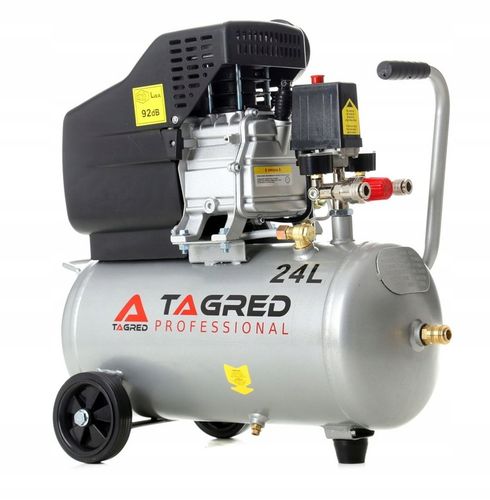 SPRĘŻARKA POWIETRZA KOMPRESOR OLEJOWY 3,4KM 24L OLEJ GRATIS na Arena.pl