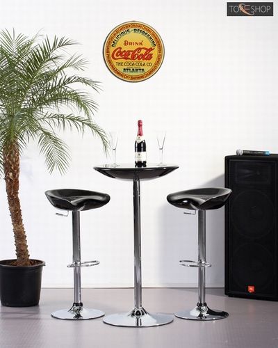 Stolik kawowy round brąz na Arena.pl