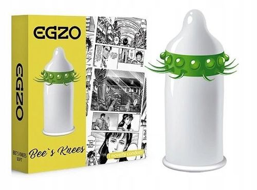 EGZO 4szt Stymulujące Kolce Wypustki 2X soft 2X medium na Arena.pl