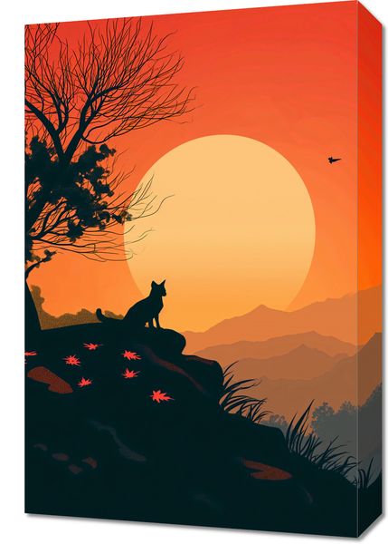 Obraz 40x60cm Kocie Wzgórze zdjęcie 1