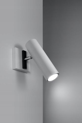 NOWOCZESNY KINKIET ŚCIENNY DIREZIONE Biały na Arena.pl