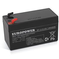 Akumulator 12V 1.2Ah AGM Europower EP1.2-12