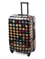 Duża walizka KEMER RGL PRINT L Emotki