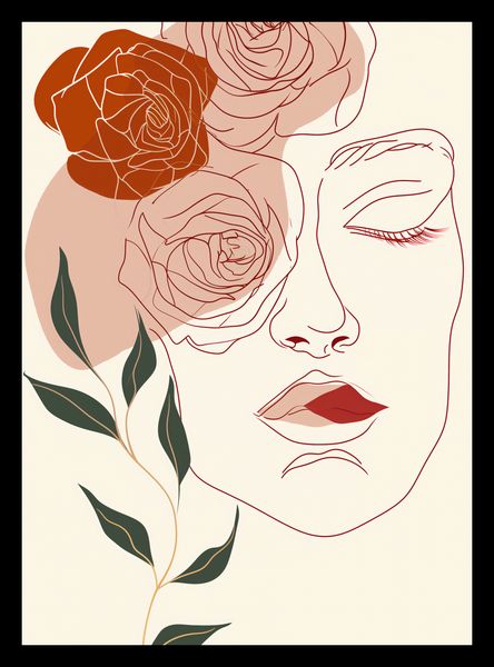 Plakat 20,5x28,4cm Beż i Twarz zdjęcie 2