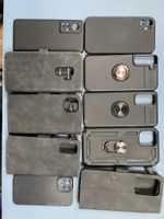 Zestaw 10 Czarnych Etui na Telefony - Mix Marek oraz Modeli