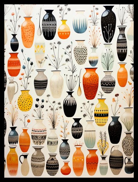 Plakat 30x40cm Symfonia Wazonów zdjęcie 2