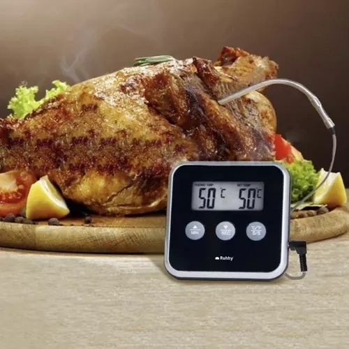 Termometr do Piekarnika Lodówki Kuchni Sonda Timer zdjęcie 6