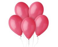 balony pastelowe czerwone 100szt.  g110 30 cm