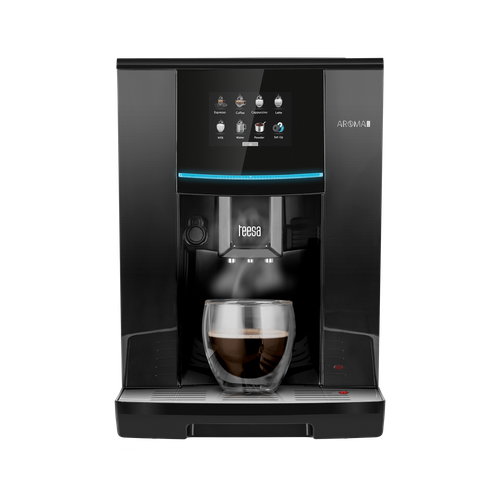 Automatyczny EKSPRES do kawy z MŁYNKIEM i spieniaczem do mleka 19 bar Teesa na Arena.pl