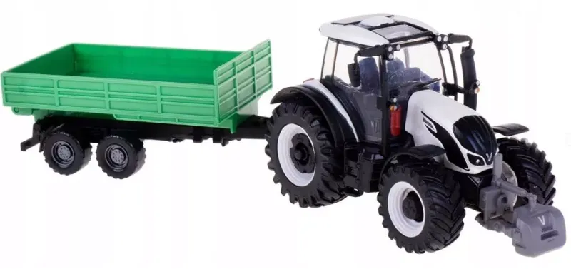 Valtra N174 z przyczepą BBURAGO zdjęcie 1