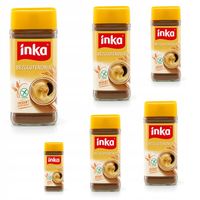 ZESTAW 6szt. Inka Bezglutenowa rozpuszczalna kawa zbożowa 100g