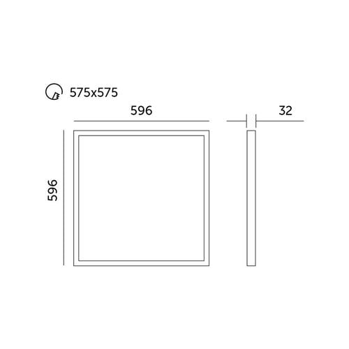 panel led capri 40w 60x60 3000k kobi na Arena.pl