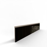 Cokół 60cm - Czarny Gładki Połysk (Black Glossy), Intensywna CZERŃ poler