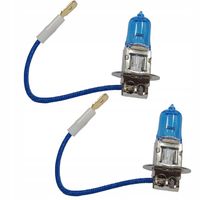 ŻARÓWKI H3 12V 55W MARBA LIGHT WHITE EFFECT + W5W