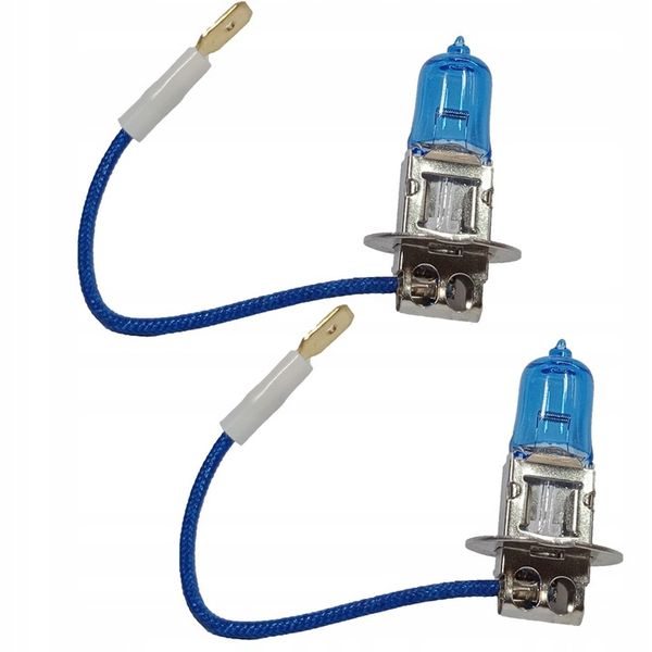 ŻARÓWKI H3 12V 55W MARBA LIGHT WHITE EFFECT + W5W zdjęcie 2