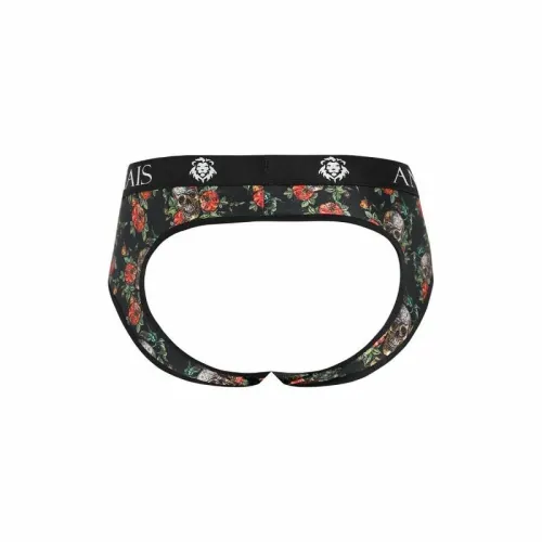 anais men power jock bikini xl - męskie slipy z motywem roż i czaszek na Arena.pl