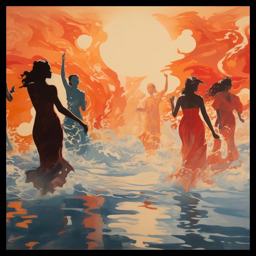 Plakat 60x60cm Taneczny Żar na Arena.pl