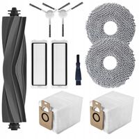 ZESTAW WORKI MOPY SZCZOTKI do XIAOMI MI Robot X10+ X20+ S10 DREAME L10 L10S