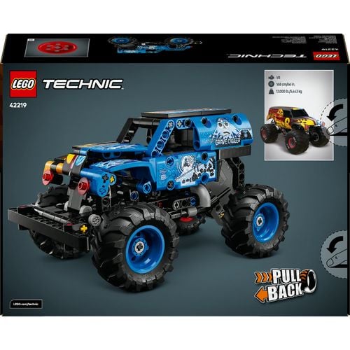 LEGO(R) TECHNIC 42219 Monster Jam Grave Digger Ogień na Arena.pl