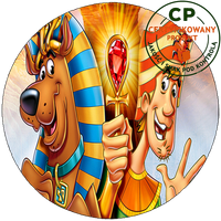 Opłatek na tort - Scoobie Doo