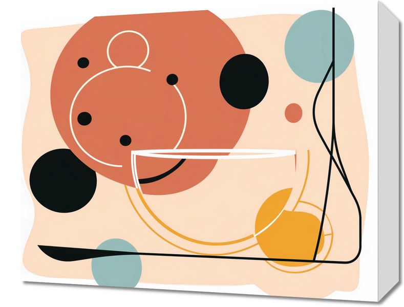 Obraz 50x40cm Harmonia Ciepła zdjęcie 1