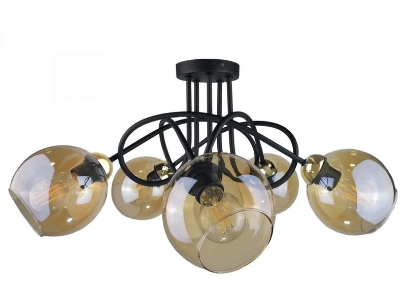 Lampa sufitowa 5xE27 VENUS GOLD zdjęcie 1