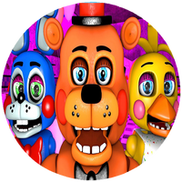 Opłatek na tort FNAF Five Nights at Freddy's