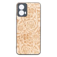Drewniane Etui Bewood do Motorola G34 5G RÓŻE ANIEGRE