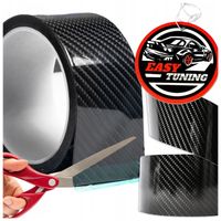 FOLIA OCHRONNA NA PROGI CARBON TAŚMA ZABEZPIECZAJĄCA PRÓG KARBONOWA 5d