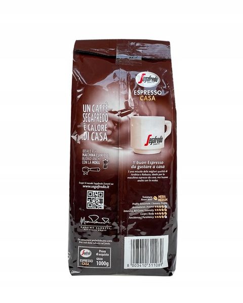 Kawa ziarnista Segafredo Espresso Casa 1kg zdjęcie 4