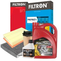 2X FILTRON KOMPLET ZESTAW FILTRÓW VOLVO S40 II V50 1.6 D