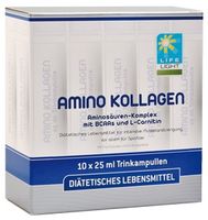 AMINO-KOLAGEN 10 Ampułek Kolagen + Witamina B + L-Karnityna